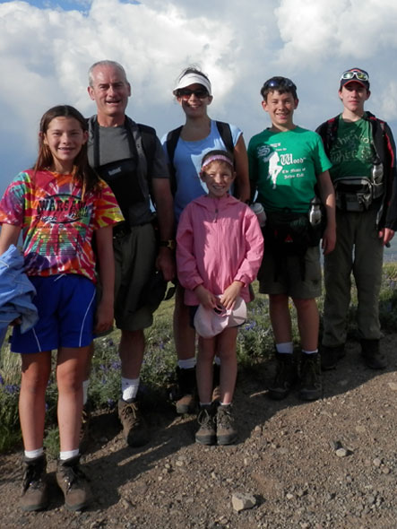 Patrick Sullivan and family